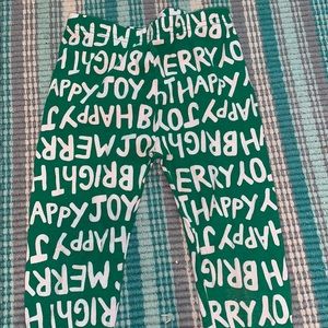 Cute Christmas toddler PJ pants.